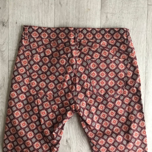 Stradivarius Patterned Stretch Jeans/Pants - Picture 2 of 3